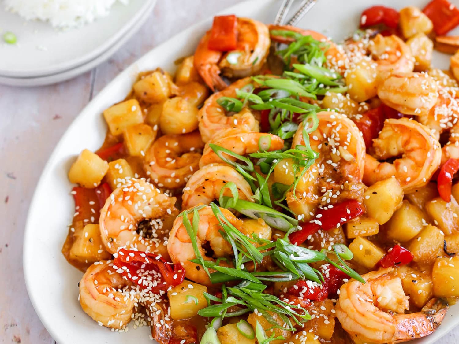 Sweet & Sour Shrimp Tangy Delight